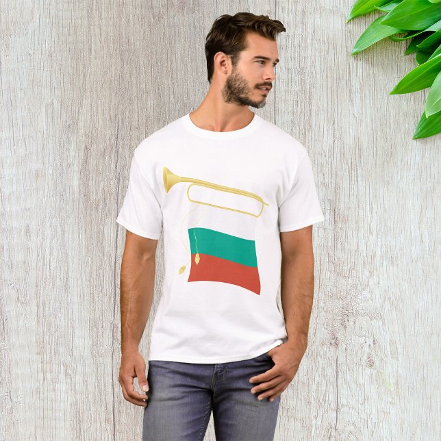 Camiseta Bandera Y Bugle Búlgaros (Subido por el creador)