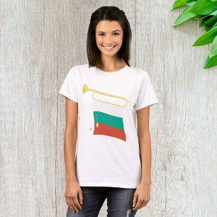 Camiseta Bandera Y Bugle Búlgaros