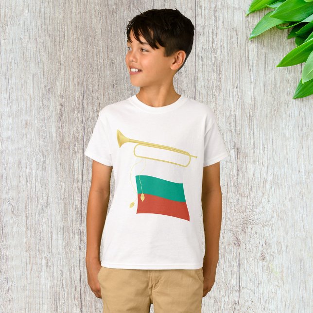 Camiseta Bandera Y Bugle Búlgaros (Subido por el creador)