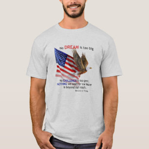 Camiseta Bandera y cita del triunfo de Eagle Donald J