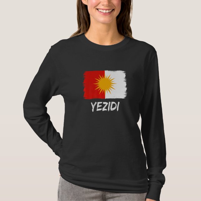 Camiseta Bandera Yezidi Ezidi (Anverso)