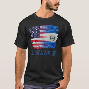 Camiseta Banderas antiguas de El Salvador