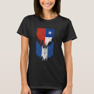 Camiseta Banderas chilenas hondureñas arrancaron en Chile H