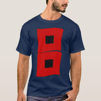 Camiseta Banderas de advertencia de huracán
