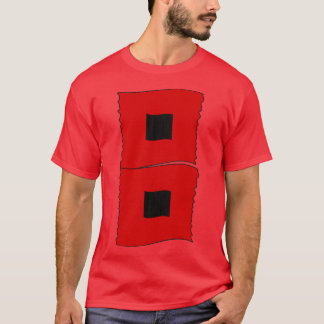 Camiseta Banderas de advertencia de huracán 1
