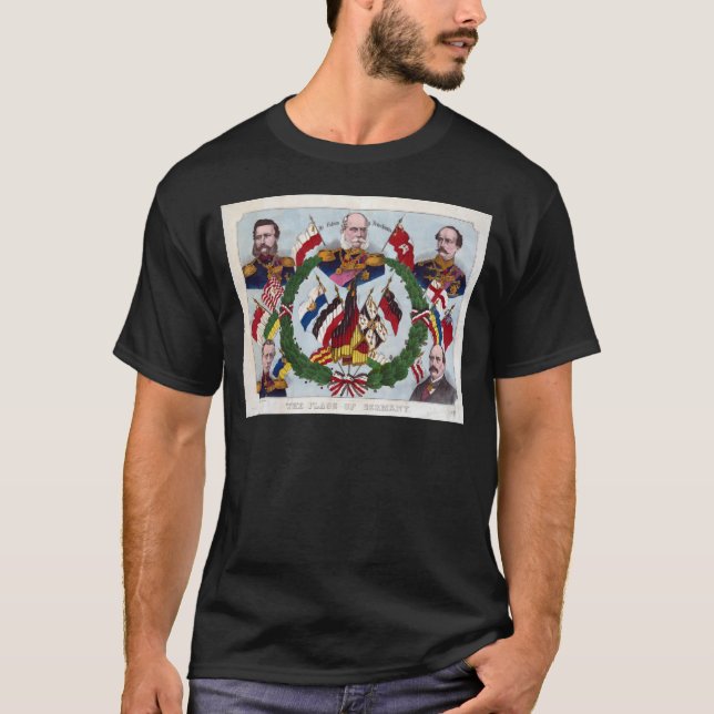 Camiseta Banderas de Alemania (Anverso)