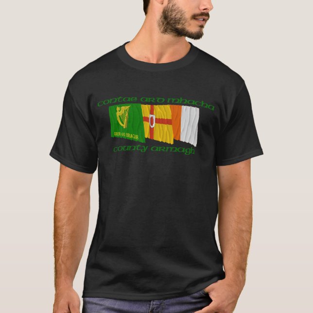 Camiseta Banderas de Armagh del condado (Anverso)
