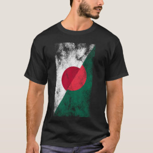 Camiseta Banderas de Bangladesh japonesas