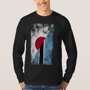 Camiseta Banderas de Botswana japonesas - Motswana japonés,