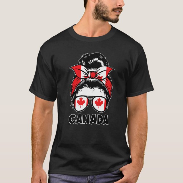 Camiseta Banderas de Canadá Canadá 2 (Anverso)