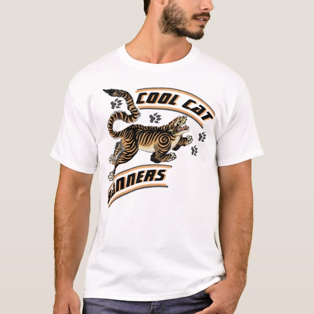 Camiseta Banderas de gatos de Guay (Anverso)