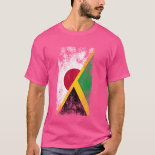 Camiseta Banderas de Jamaica en Japón