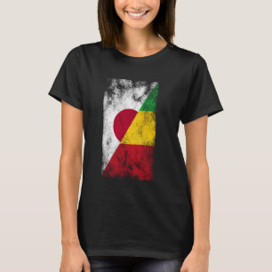 Camiseta Banderas de Japón Mali - Japonés, Malinés