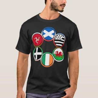 Camiseta Banderas de las Naciones Celta