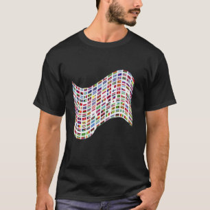 Camiseta Banderas de los países del mundo 287 Bandera Inter