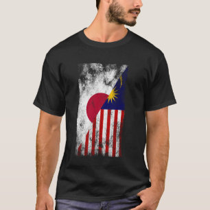 Camiseta Banderas de Malasia japonesa
