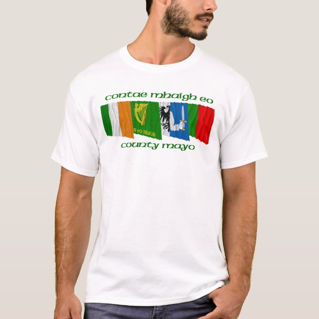Camiseta Banderas de Mayo del condado (Anverso)