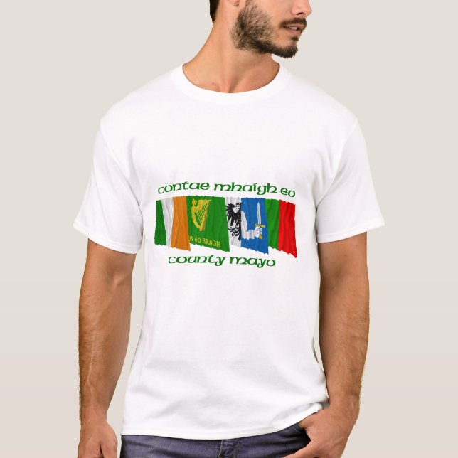 Camiseta Banderas de Mayo del condado (Anverso)