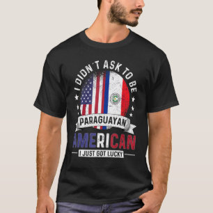 Camiseta Banderas de Países Americanos Paraguayos Orgullo P