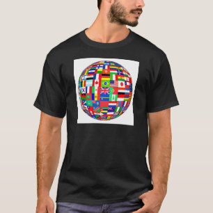 CAMISETA BANDERAS DE THE GLOBE