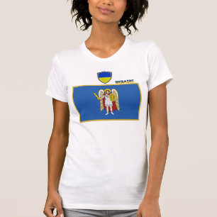 Camiseta Banderas de Ucrania-Kiev