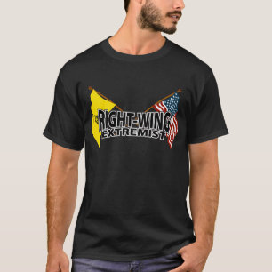 Camiseta Banderas del extremista de la derecha