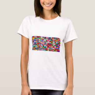 Camiseta Banderas del mundo
