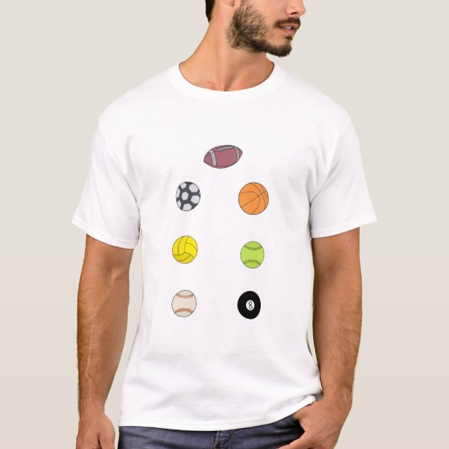 Camiseta Banderas deportivas (Anverso)