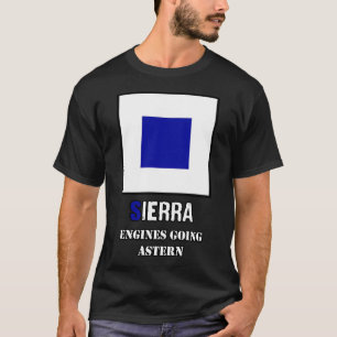 Camiseta banderas náuticas Sierra