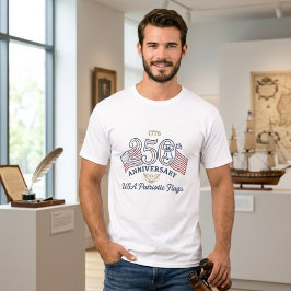 Camiseta Banderas Patrióticas de EE. UU. Campana de la Libe
