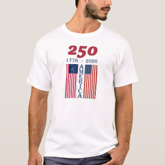 CAMISETA BANDERAS USA/BENNINGTON 250 DISEÑO