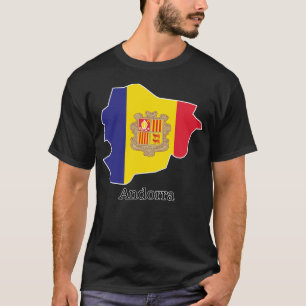 Camiseta Banderas y países Andorra