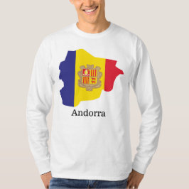 Camiseta Banderas y países Andorra