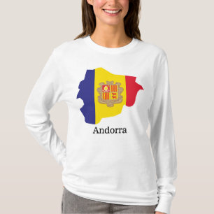 Camiseta Banderas y países Andorra