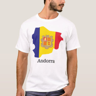 Camiseta Banderas y países Andorra T-Shirt