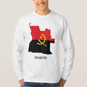 Camiseta Banderas y países Angola