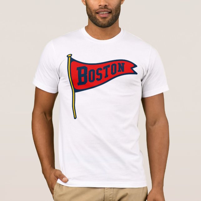 Camiseta Banderín de Boston (Anverso)