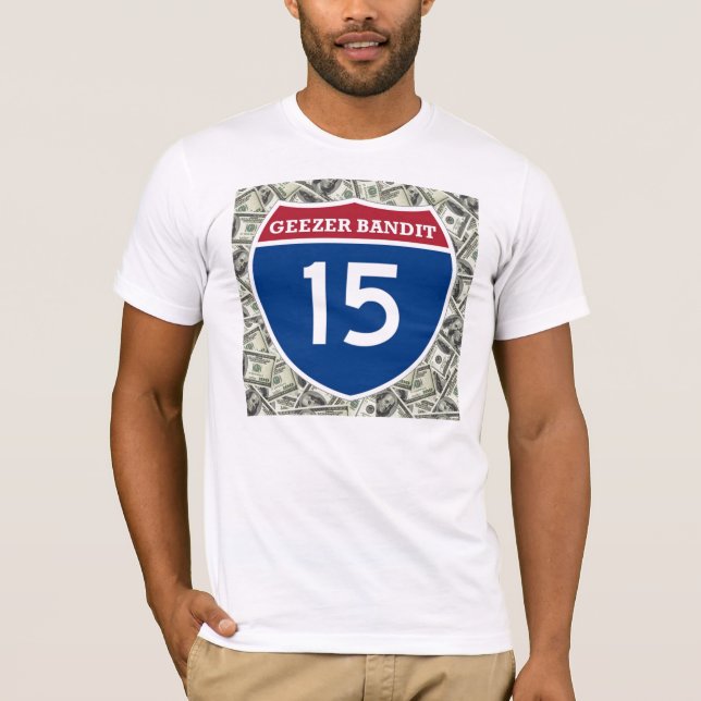 Camiseta Bandido 15 del Geezer (Anverso)