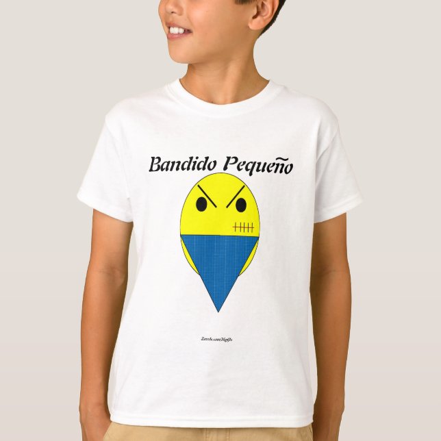 Camiseta Bandido Pequeno (Anverso)