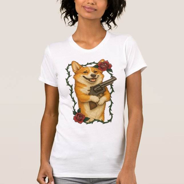 Camiseta Bandido Sonriente Bloom (Anverso)