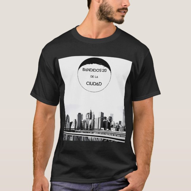 Camiseta Bandidos en la ciudad (Anverso)