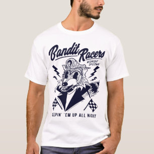 Camiseta Bandit Raccoon Manteniéndonos despierto toda la no