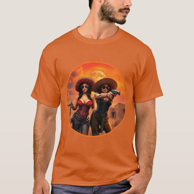 Camiseta Banditas mexicanas (Anverso)
