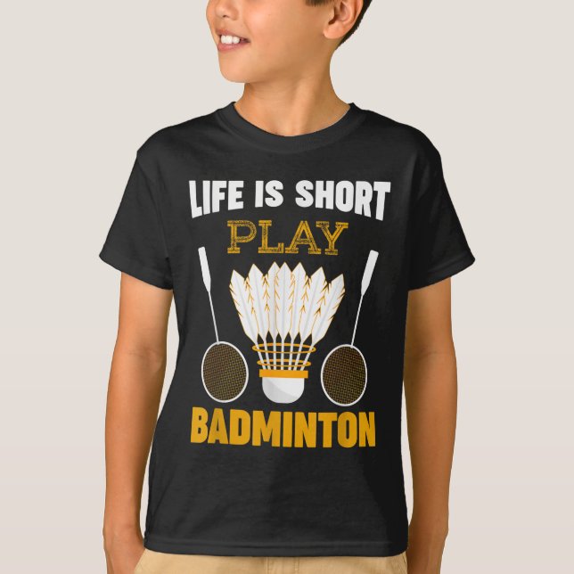 Camiseta Bandminton Player Shuttle Badminton Lover (Anverso)