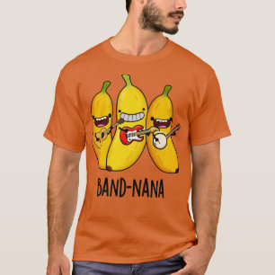 Camiseta Bandnana Funny Fruit Banana Pun