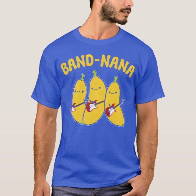 Camiseta Bandnana Guitarist funny (Anverso)