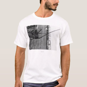 Camiseta Bandon, opinión del puerto de Oregon y fotografí