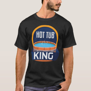 Camiseta Bañera caliente King Relax Spa Sauna Fiesta Agua c