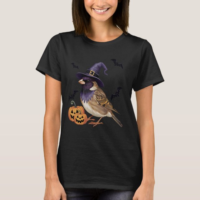Camiseta Bañera de calabaza Costumbre de bruja de espárrago (Anverso)