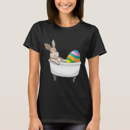 Camiseta Bañera de huevo Bunny Easter Pascua
